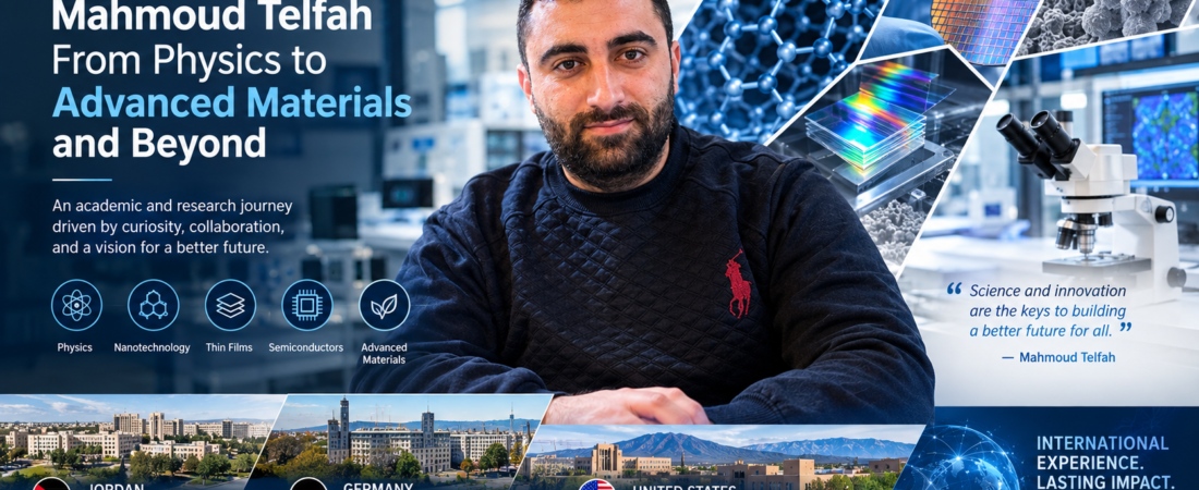 Mahmoud Telfah: From Physics Education to International Materials Science Research